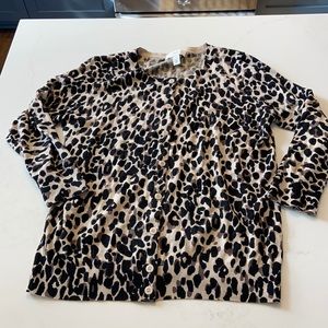 1901 Leopard Print Cardigan